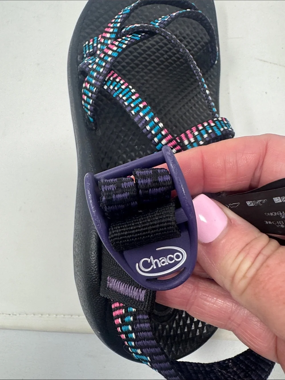 CHACO ECOTREAD SANDALS KIDS SIZE 3 MULTI-COLOR SHOES
